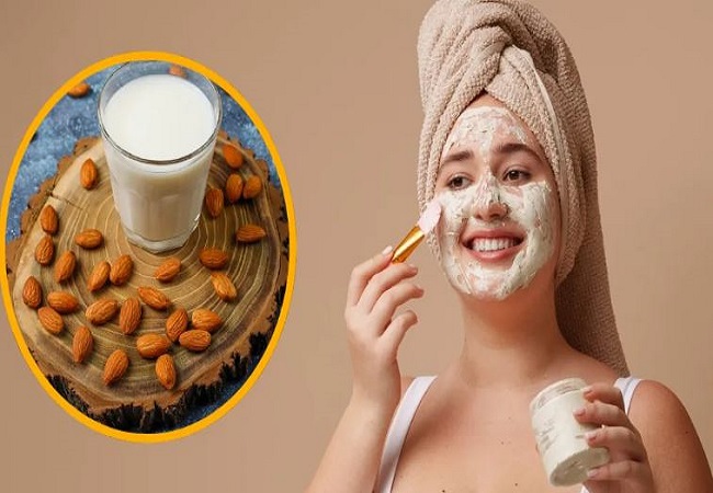 almond face pack