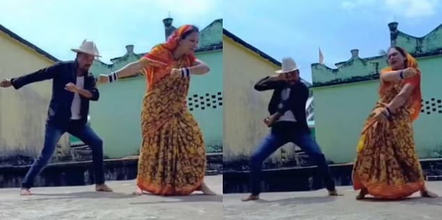 Uncle Aunty Rocked Dance: आंटी-अंकल ने किया मुकाबला गाने पर जबरदस्त डांस