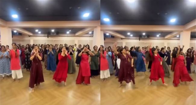 Girls Dance Viral Video: गणपति बप्पा मोरया’ गाने पर महिलाओं ने किया ग्रुप डांस, वायरल हुआ वीडियो