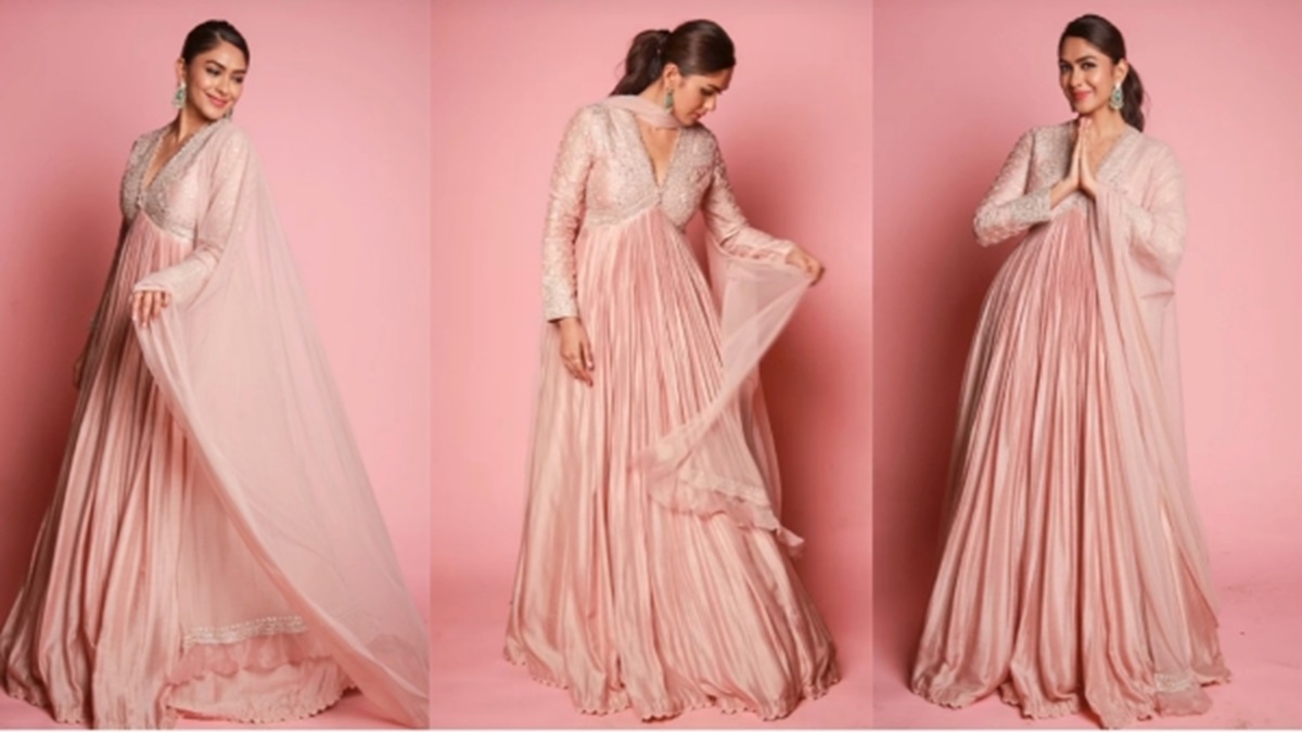 Mrunal Thakur photoshoot: एथेनिक आउटफिट में मृणाल ठाकुर ने कराया लेटेस्ट फोटोशूट, देखें तस्वीरें