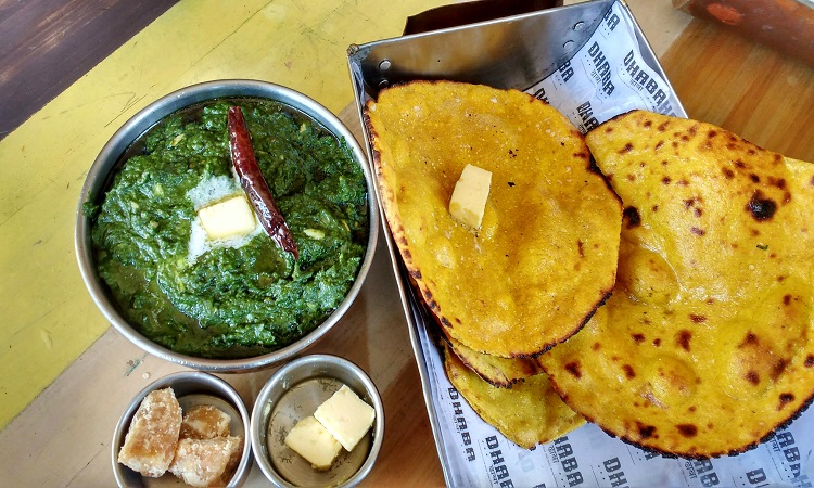 Dhaba Style Makke Roti