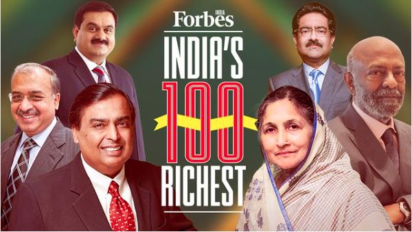 Forbes List 2024 : देश के टॉप-100 उद्योगपतियों की संपत्ति पहली बार 90 लाख करोड़ रुपए पार, 2020 की तुलना में दोगुना इजाफा