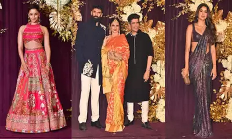 Manish Malhotra’s Diwali party: फैशन डिजाइनर मनीष मल्होत्रा की दीवाली पार्टी में बॉलीवुड सेलेब्स ने बिखेरा जलवा, देखे तस्वीरें