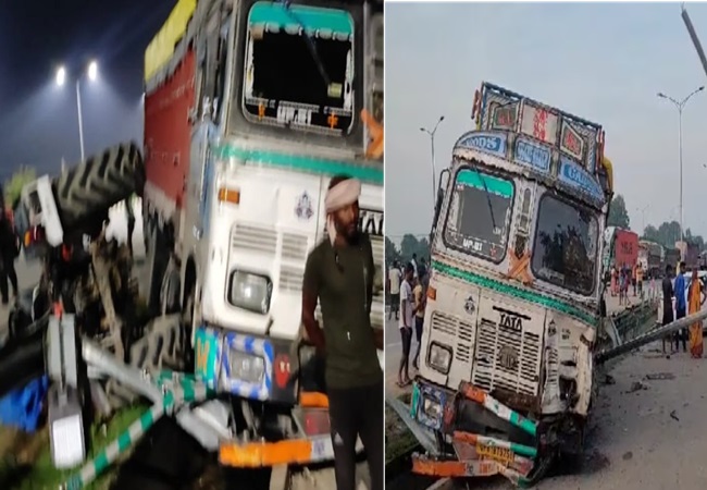 Mirzapur Road Accident: ट्रैक्टर-ट्राली में बैठकर घर लौट रहे थे मजदूर, पीछे से आ रहे ट्रक ने मारी टक्कर, 10 की मौत