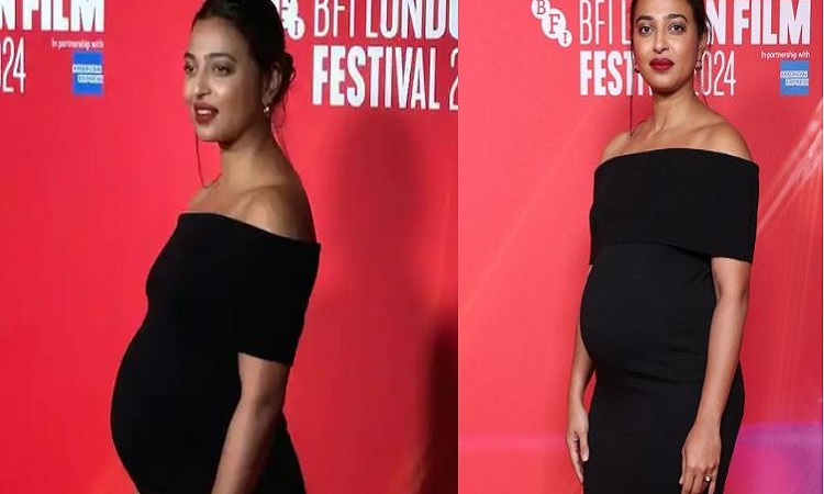 Radhika Apte flaunts baby bump