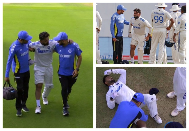 Rishabh Pant Injured: विकेटकीपिंग के समय ऋषभ पंत हुए चोटिल; खड़े भी नहीं हो पा रहे थे स्टार बैटर