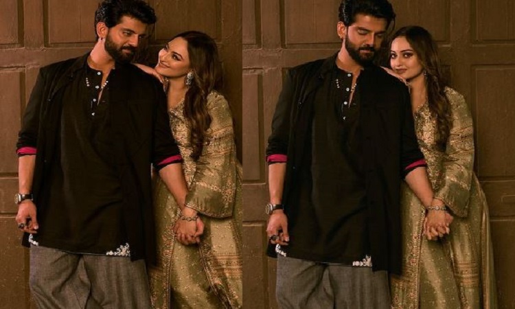 Sonakshi and Zaheer celebrated their first Diwali