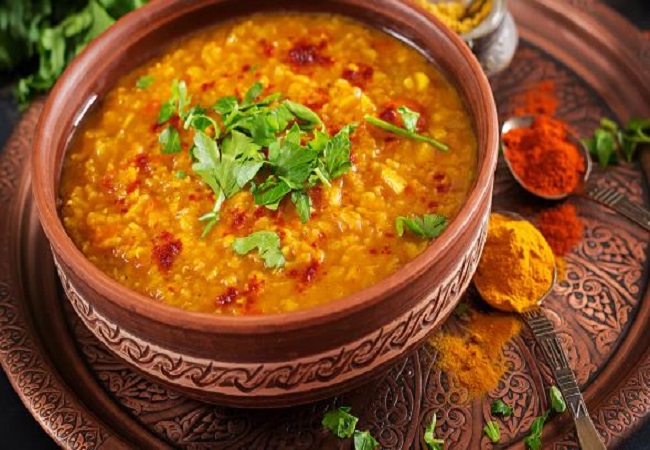 Spicy Red Lentil Dal, Recipe