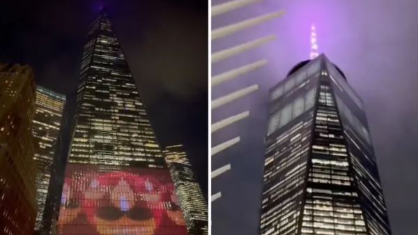 World Trade Center Diwali colours :दिवाली की रंग-बिरंगी रोशनी से जगमगाया वर्ल्ड ट्रेड सेंटर,अमेरिका में दिवाली की रौनक