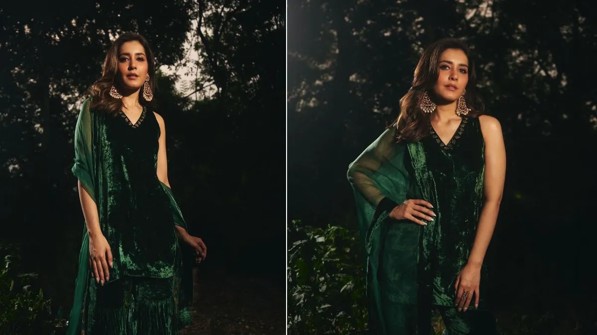 Rashi Khanna Ethnic look: राशि खन्ना ने एथनिक लुक में गिराई बिजली, वायरल हुई तस्वीरें