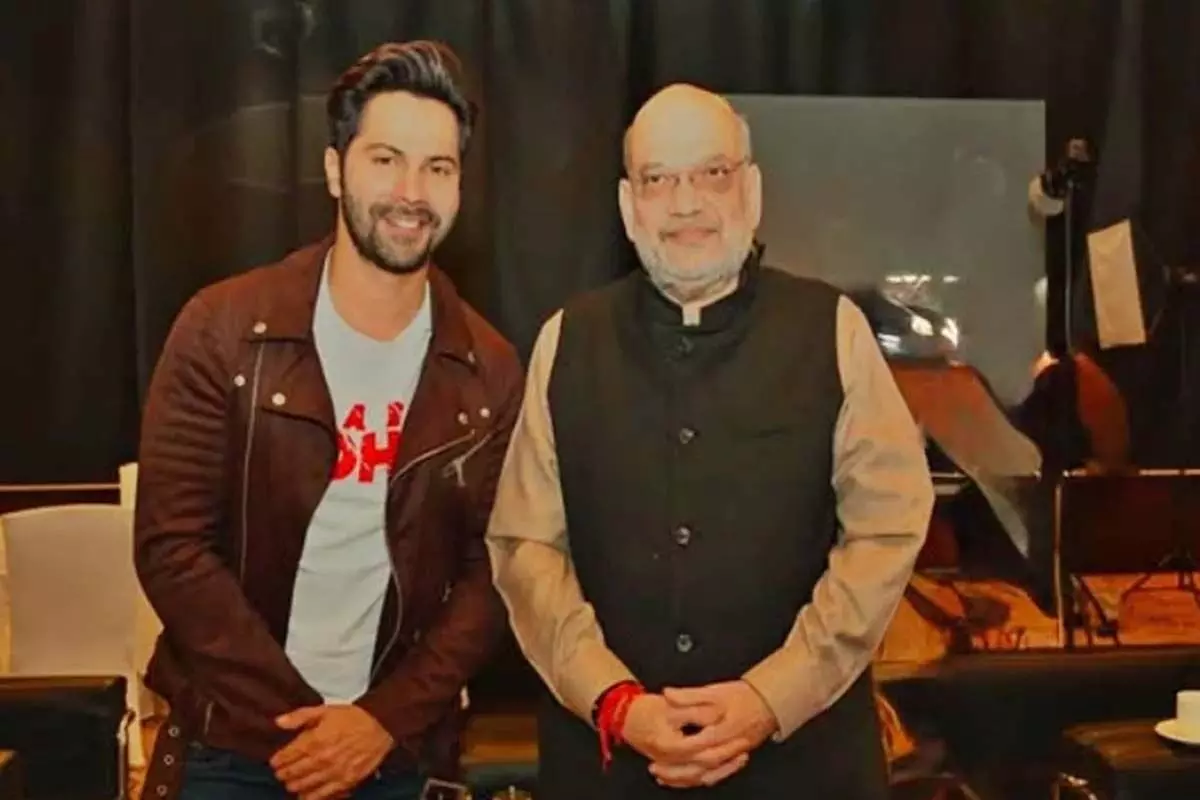 Varun Dhawan ने की केंद्रीय गृह मंत्री अमित शाह से मुलाकात, पूछा- राम रावण में …