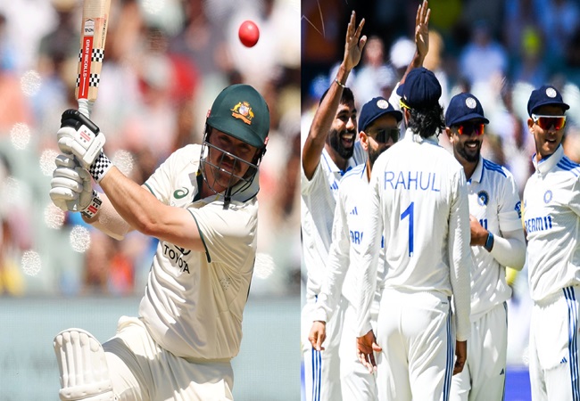 IND vs AUS 2nd Test Day 2: टी-ब्रेक तक ऑस्ट्रेलिया ने बनाई 11 रन की बढ़त; ट्रैविस हेड और मिशेल मार्श नाबाद