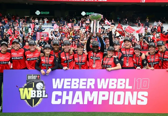 WBBL को मिला नया चैंपियन; मेलबर्न रेनेगेड्स ने पहली बार जीता खिताब