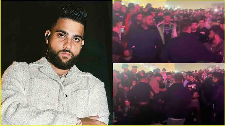 Karan Aujla के Concert में हाथापाई, मारपीट का वीडियो हुआ वायरल