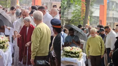 Shyam Benegal के अंतिम दर्शन को पहुंचे बॉलीवुड सितारे, इमोशनल हुए एक्टर