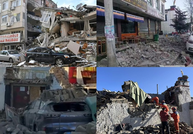 Tibet Earthquake Visuals: तिब्बत में 6.8 तीव्रता के तेज भूकंप ने मचायी भीषण तबाही, रोंगटे खड़े करनी वाली तस्वीरें आयी सामने