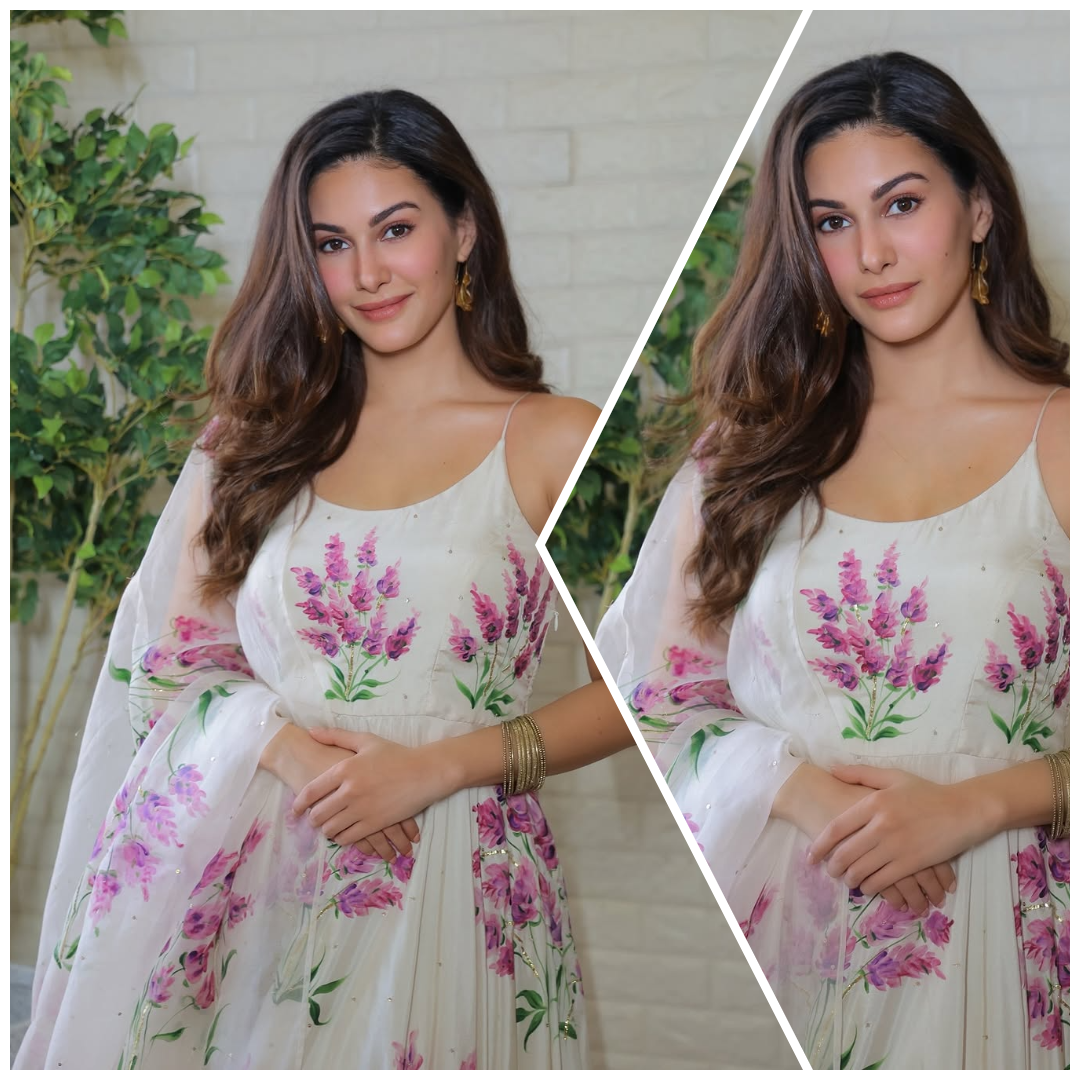 Amyra Dastur Traditional Outfit: ट्रेडिशनल आउटफिट में अमायरा दस्तूर दिखीं बेहद गॉर्जियस, व्हाइट सूट की तस्वीरें हुई वायरल
