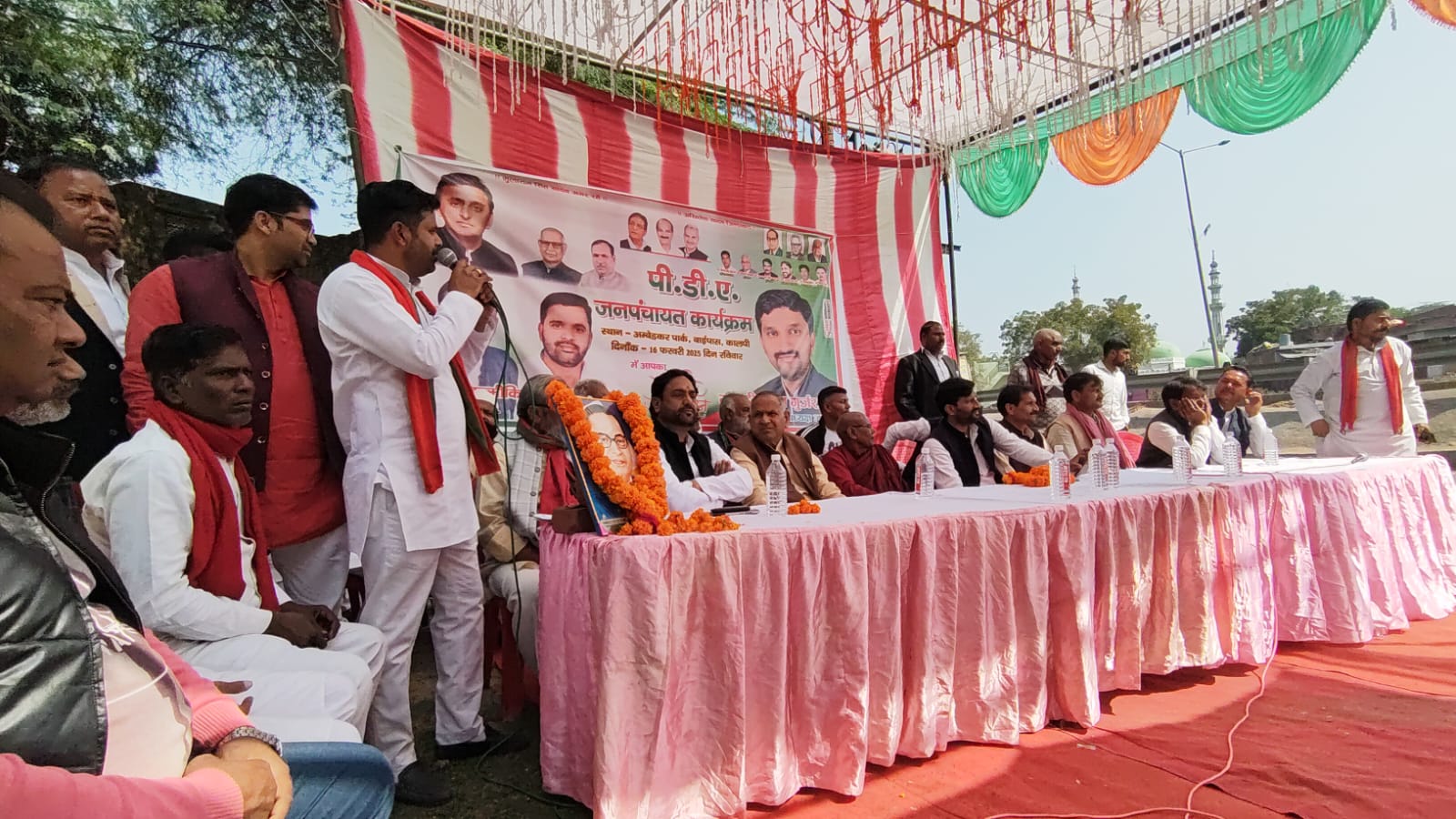 पीडीए जनपंचायत में भाजपा सरकार को उखाड़ने का लिया संकल्प, पीडीए के हक की लड़ाई लड़ रही सपा : दीपराज गुर्जर
