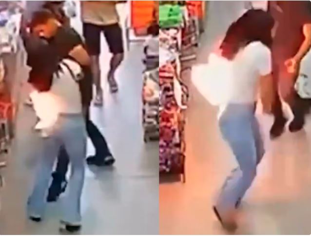 VIDEO : जेब में मोबाइल फटने के बाद जींस में लगी आग, जान बचाने के लिए भागने लगी युवती