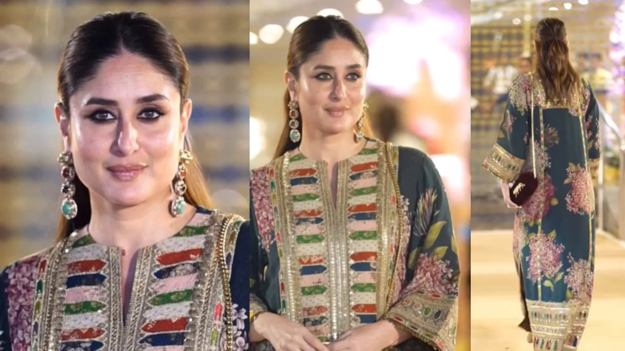 बिना सलवार का कुर्ता पहन भाई की मेहंदी सेरेमनी में पहुंची करीना कपूर, फैंस बोले- पैंट पहनना भूल गई