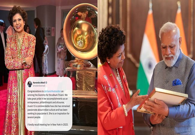 पीएम मोदी से मिली तारीफ से बेहद खुश हैं ग्रैमी अवॉर्ड विजेता चंद्रिका टंडन, बोलीं- मैं महसूस कर रही हूं सम्मानित