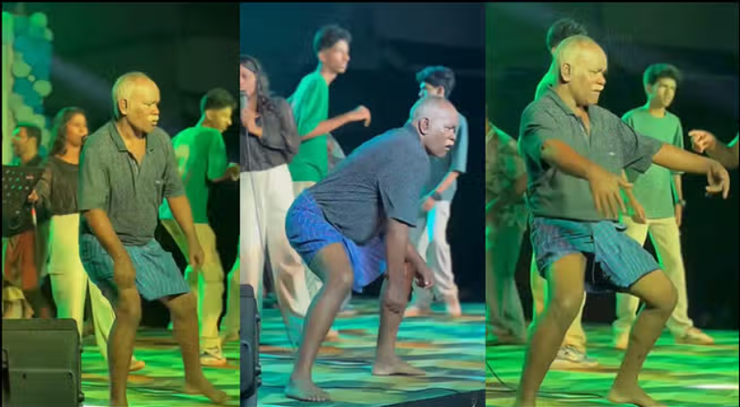 Chacha dance video: लुंगी पहन चचा ने लगाए गजब ठुमके, देख लोग बोले- चाचा रॉक्स …