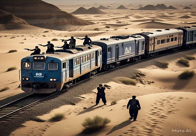 बलूच विद्रोह‍ियों का पाक‍िस्‍तान की ट्रेन पर कब्‍जा, पाक आर्मी की सांसें अटकीं,बलूचिस्तान सरकार ने लागू किया आपातकाल