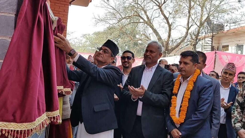 सोनौली बार्डर: नेपाल बेलहिया में नवनिर्मित आव्रजन कार्यालय भवन का हुआ उद्घाटन