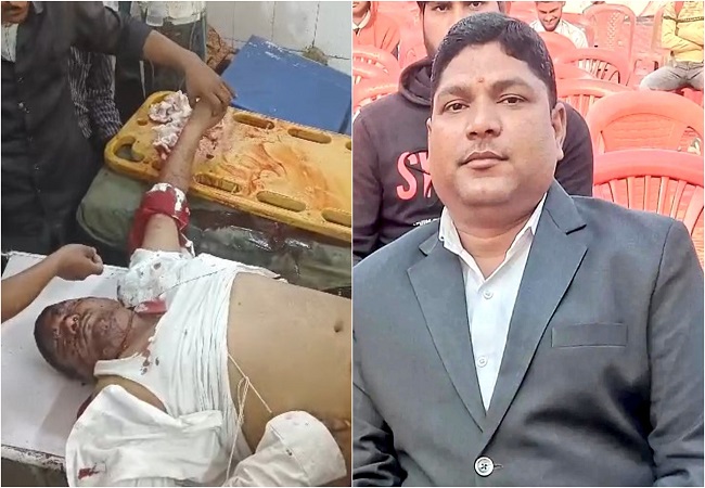 सीतापुर जिले में दिन दहाड़े पत्रकार राघवेंद्र बाजपेई की गोली मारकर हत्या