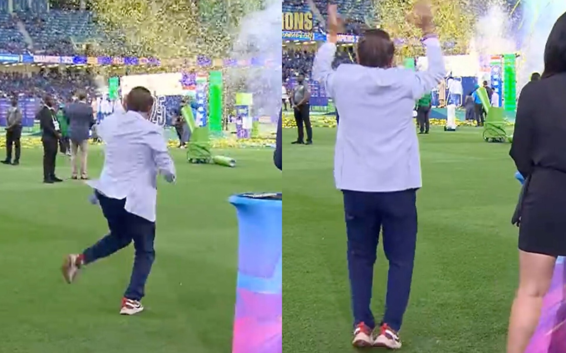 VIDEO : भारत बना चैंपियन तो 75 साल के सुनील गावस्कर खुशी में उछल-उछल करने बच्चों की तरह करने लगे डांस