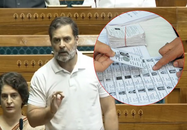 संसद में गरमाया ‘Voter List’ का मुद्दा, नेता प्रतिपक्ष राहुल गांधी बोले- पूरे देश में ब्लैक एंड व्हाइट वोटर लिस्ट पर सवाल उठ रहे, इस पर चर्चा हो