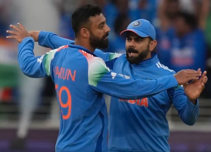 ICC ODI Rankings : टीम इंडिया के स्टार लेग स्पिनर वरुण चक्रवर्ती ने लगाई 143 पायदान की छलांग, विराट कोहली और अक्षर पटेल भी चमके