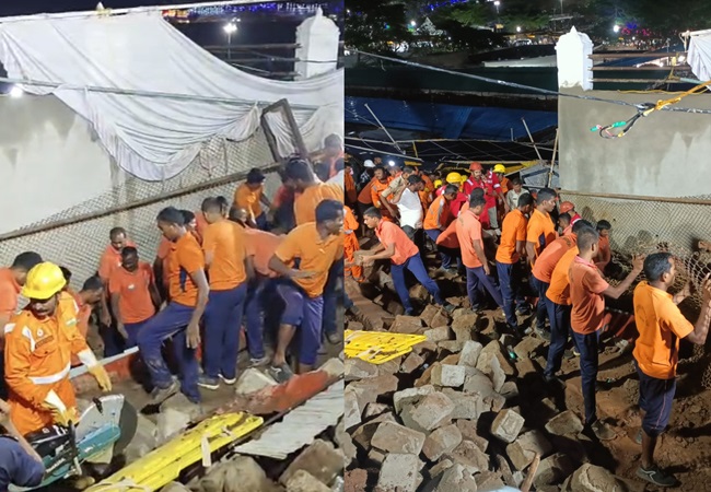 Andhra Pradesh Temple Accident: आंध्र प्रदेश के सिंहाचलम मंदिर की दीवार गिरने से सात श्रद्धालुओं की मौत, सीएम नायडू ने जताया शोक
