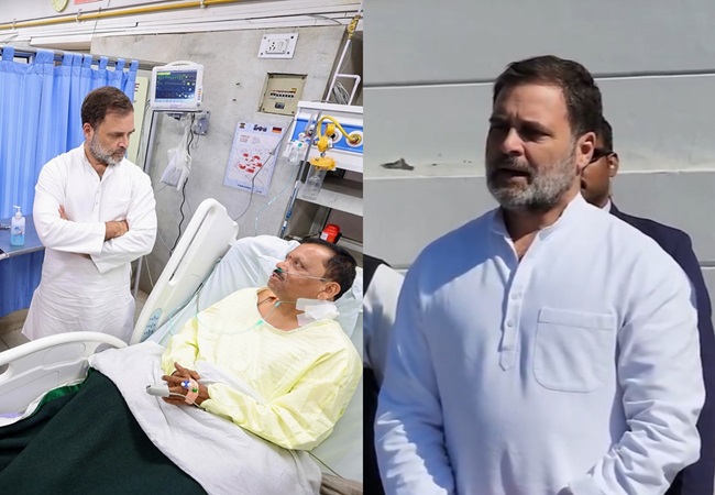 राहुल गांधी ने श्रीनगर में पहलगाम हमले के पीड़ितों से की मुलाकात, बोले- समाज को बांटना चाहते हैं आतंकी