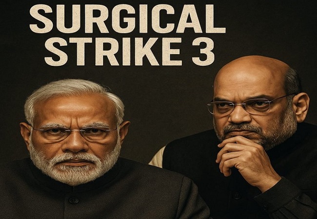 Surgical Strike 3.0 : ‘अब सिर्फ़ शब्दों से नहीं, बल्कि निर्णायक कार्रवाई से जवाब दिया जाना चाहिए’