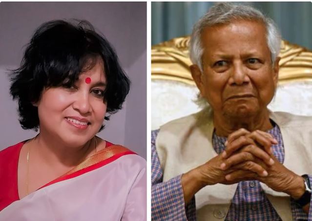तसलीमा नसरीन, बोलीं- मोहम्मद यूनुस को सत्ता से हटाना जरूरी, तभी बांग्लादेश में बचेंगे हिंदू