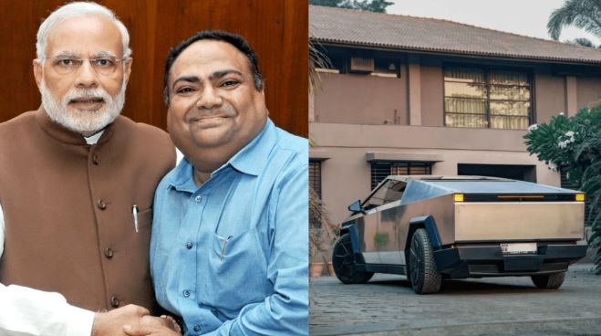  Tesla Cybertruck in India : सूरत में बिजनेस मैन ने खरीदी भारत की पहली टेस्ला की साइबर ट्रक ,  जानें कौन हैं