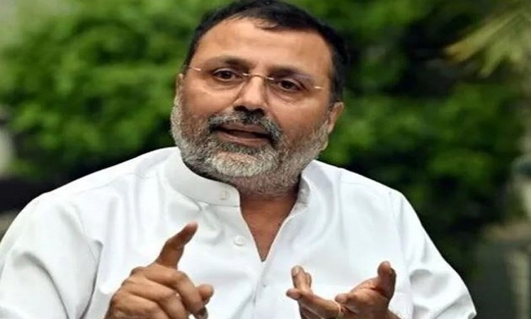भाजपा सांसद निशिकांत दुबे बोले-सीमा से बाहर जा रहा सुप्रीम कोर्ट, देश में धार्मिक युद्ध भड़काने के लिए जिम्मेदार