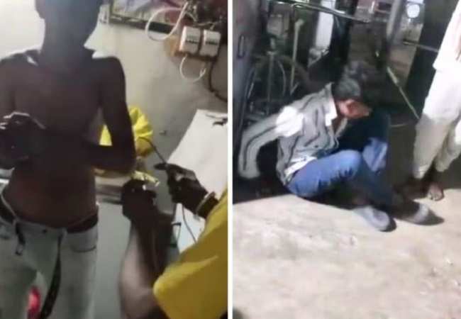 राजस्थान में मजदूरी मांगने पर दो युवको को बुरी तरह पीटा, बिजली का करंट लगाया, प्लास से नाखून खीचें