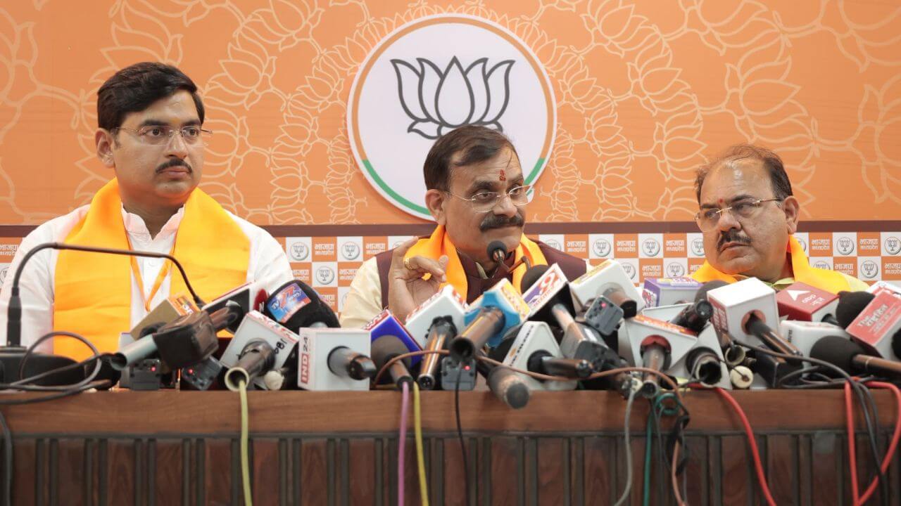 कांग्रेस के प्रदर्शन पर भाजपा हमलावर…… वीडी शर्मा ने किया पलटवार