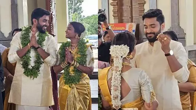 Actor Jishnu Menon got engaged: जिष्णु मेनन ने लॉन्ग टाइम गर्लफ्रेंड अबियाथ्रा से की सगाई