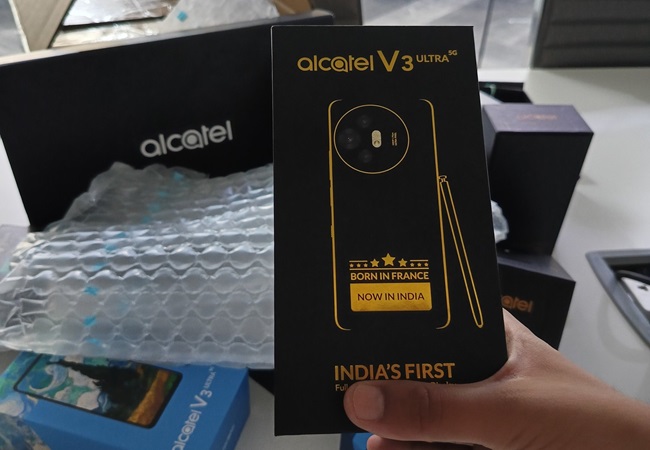 Alcatel V3 Ultra 5G स्मार्टफोन का फर्स्ट लुक आया सामने; भारत में जल्द लॉन्च होने की उम्मीद