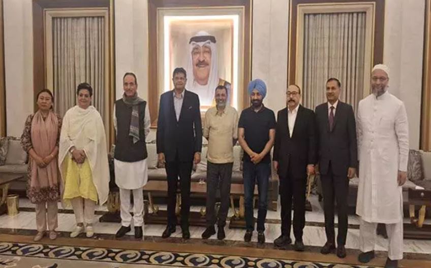 All party delegation visit : भाजपा सांसद बैजयंत पांडा के नेतृत्व में सर्वदलीय प्रतिनिधिमंडल पहुंचा कुवैत