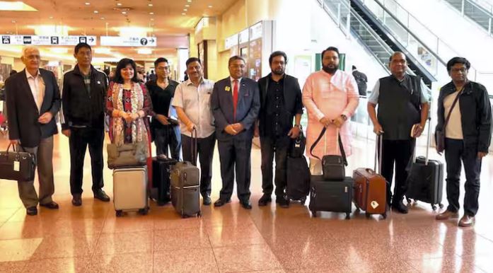 Operation Sindoor Outreach :  ऑपरेशन सिंदूर के बारे में जानकारी देने के लिए संजय झा के नेतृत्व में सर्वदलीय प्रतिनिधिमंडल  जापान पहुंचा 