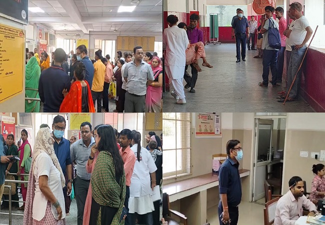 Bareilly News : डीएम जब मरीज बन पहुंचे अस्पताल,न व्हीलचेयर और न मिली स्ट्रेचर,पर्चा काउंटर का प्रिंटर खराब, लैब में वसूली, अल्ट्रासाउंड में 15 दिन की वेटिंग