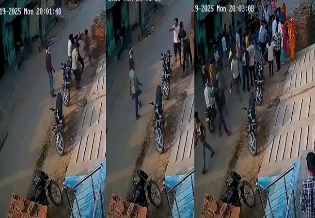 Bulandshahr News: बेटी से छेड़छाड़ करने पर दबंगों ने पिता को लाठी, डंडों और ईंट से पिटाई, खूब वायरल हो रहा है Video