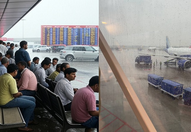Delhi Rain: दिल्ली में आंधी-बारिश के बीच बड़ा हादसा, चार लोगों की मौत; 40 फ्लाइट्स कैंसिल व 122 लेट