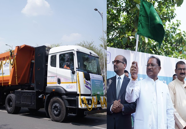 First Hydrogen Truck: सीएम विष्णु देव साई ने रायपुर में पहले हाइड्रोजन फ्यूल सेल ट्रक को दिखाई हरी झंडी