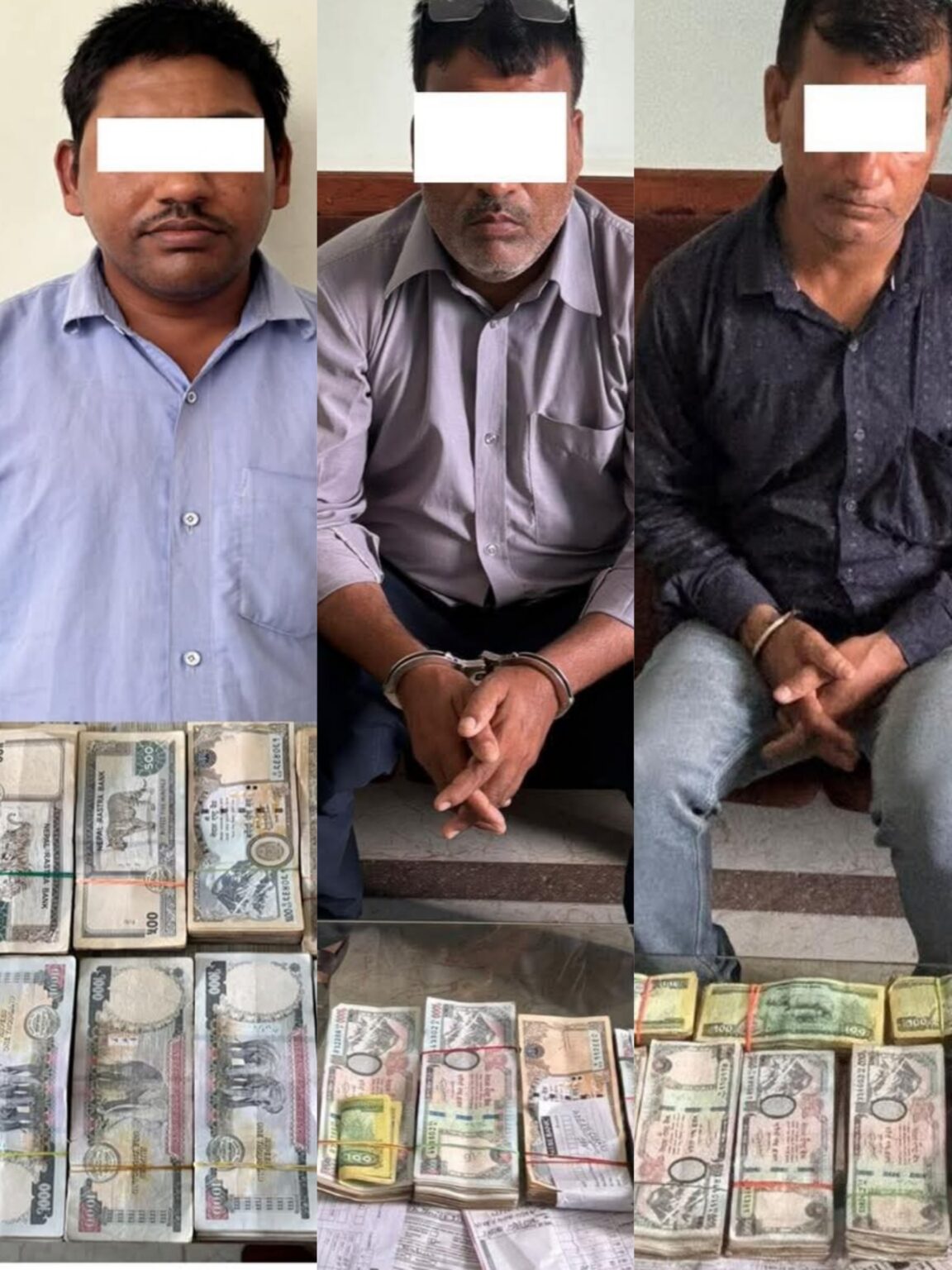 अवैध मनी ट्रांसफर मामले में नेपाली पुलिस की बड़ी कार्रवाई,नौतनवा के कृष्ण समेत तीन गिरफ्तार,लाखों रुपए जब्त