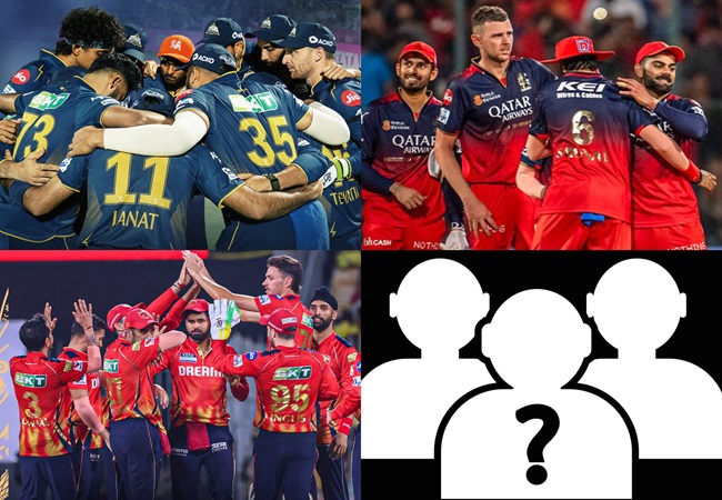IPL 2025 Playoffs: गुजरात टाइटंस समेत तीन टीमें पहुंची प्लेऑफ में, अब आखिरी जगह इन टीमों के बीच टक्कर
